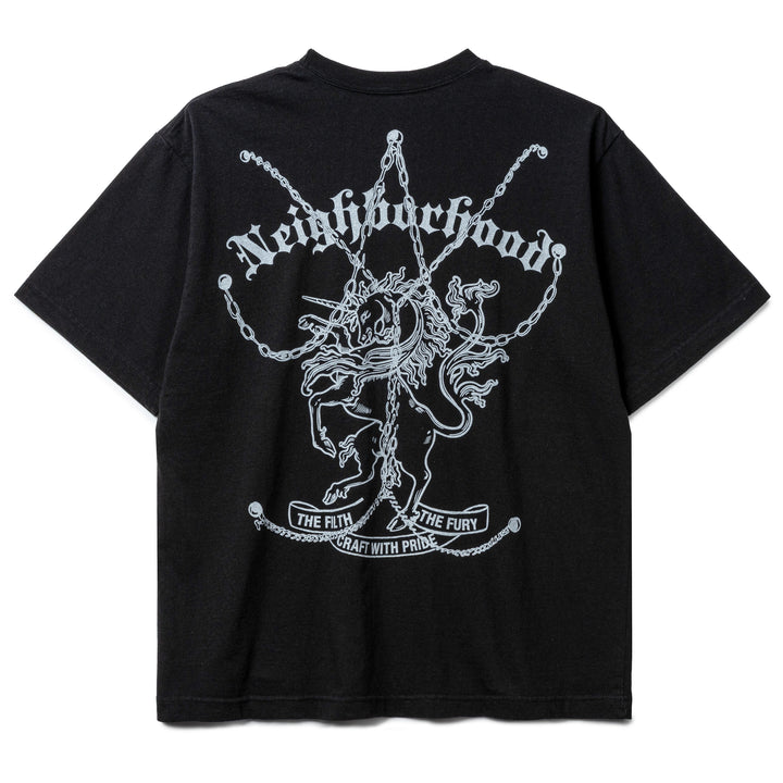 NH 261 Spot . SS-8 Tee | Black