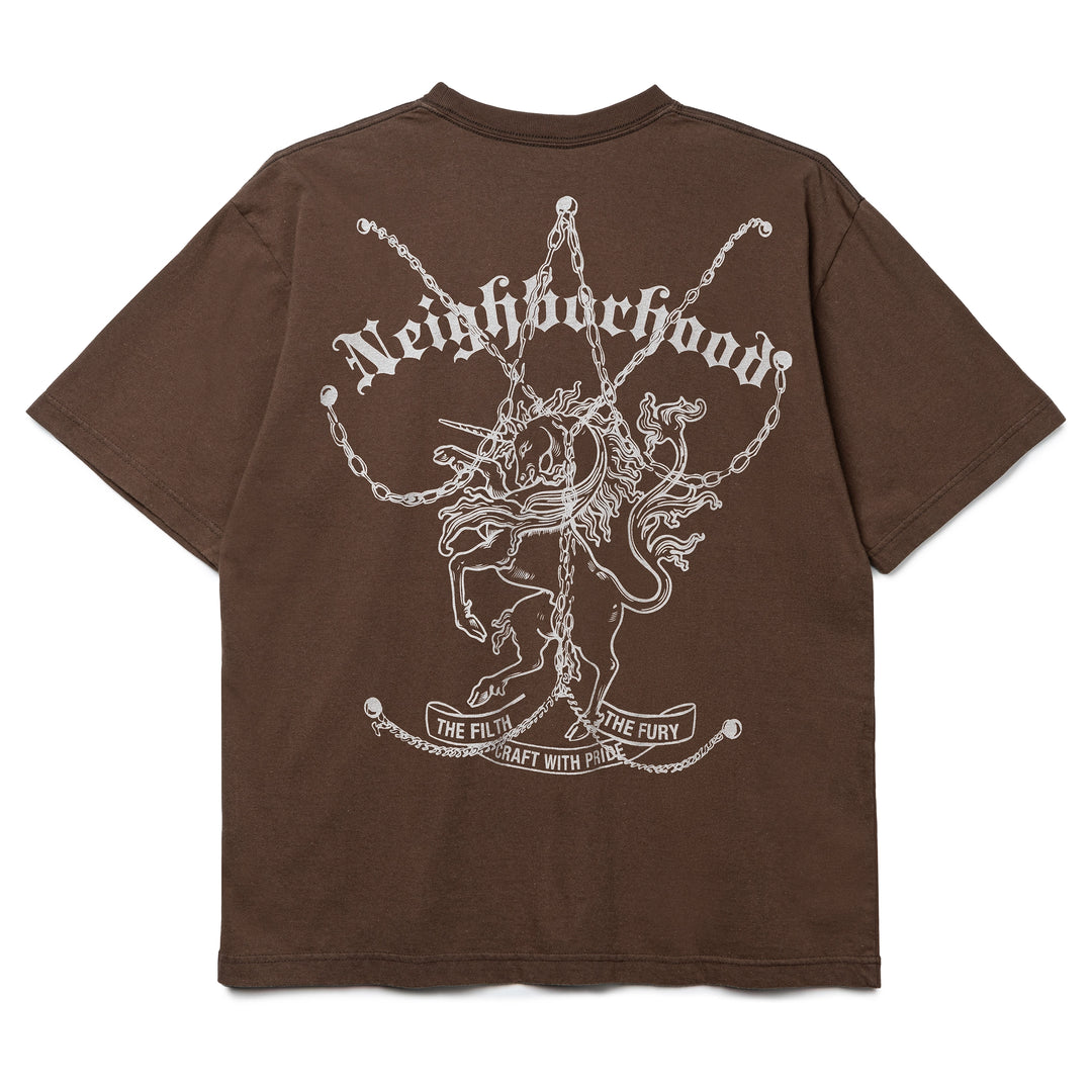 NH 261 Spot . SS-8 Tee | Brown