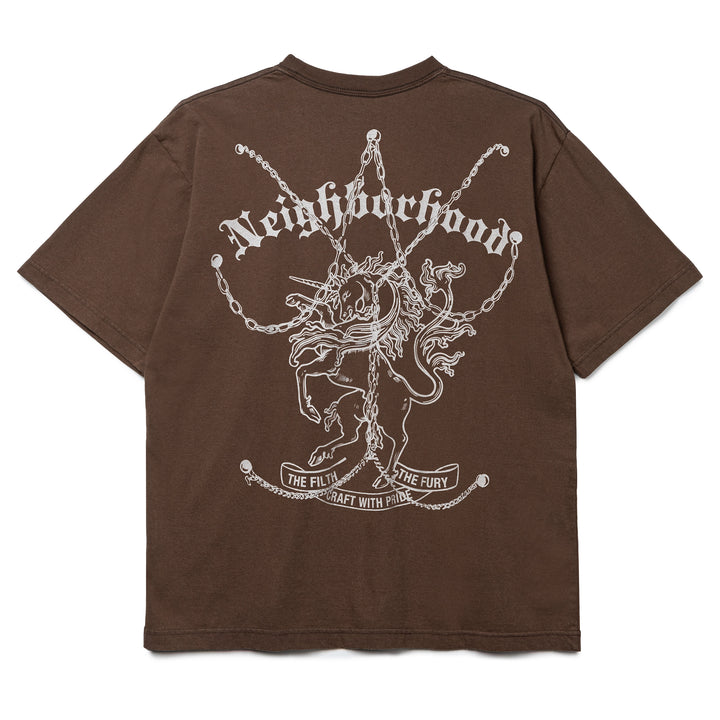 NH 261 Spot . SS-8 Tee | Brown