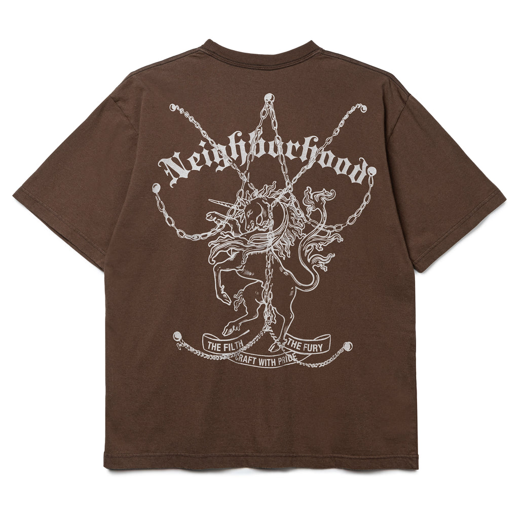 Neighborhood NH 261 Spot . SS-8 Tee | Brown