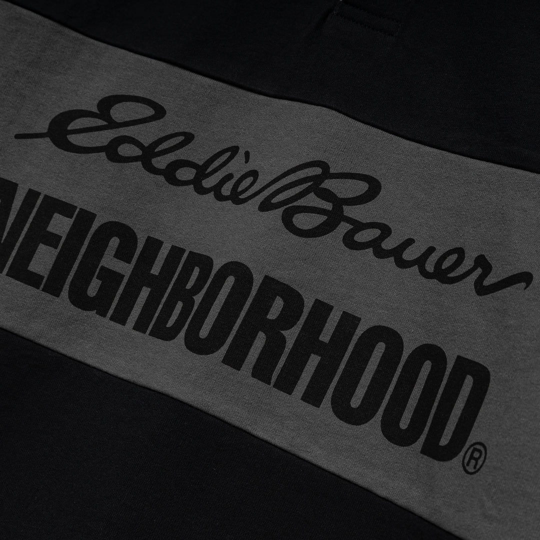 NH X EDDIE BAUER . Rugby Shirt LS | Black