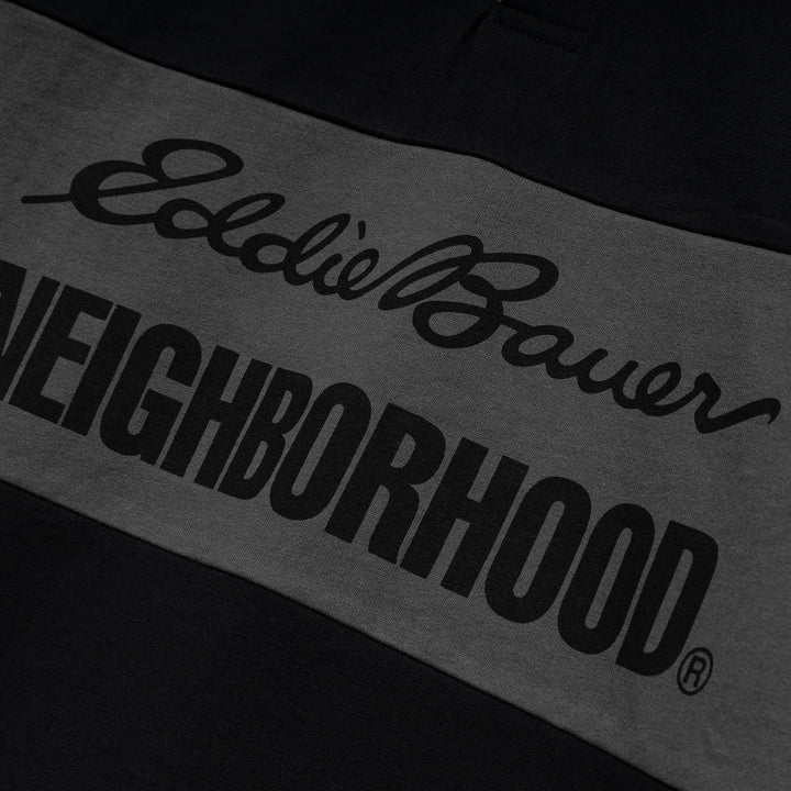 NH X EDDIE BAUER . Rugby Shirt LS | Black