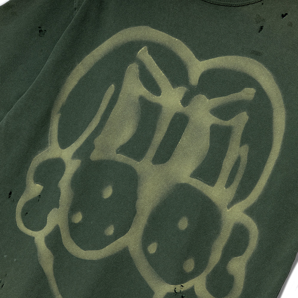 NH x Chito . Savage Crewneck Tee | Olive Drab