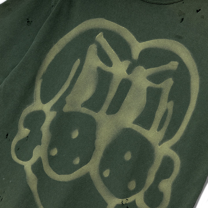 NH x Chito . Savage Crewneck Tee | Olive Drab