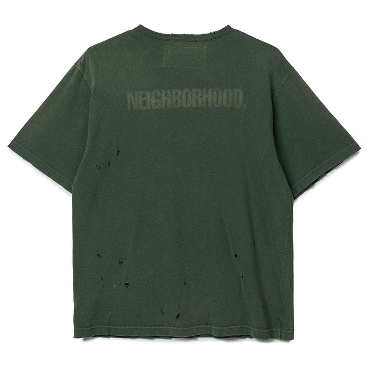 NH x Chito . Savage Crewneck Tee | Olive Drab