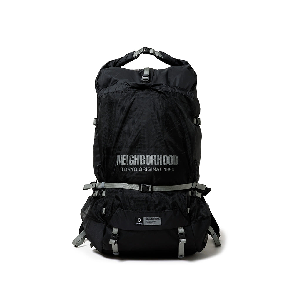 NH x Helinox . Lite Roll Top Backpack | Black
