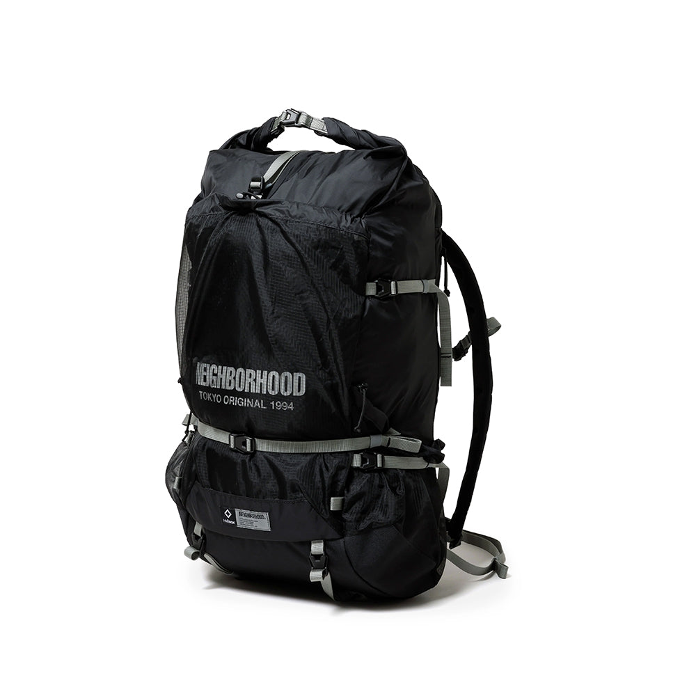 NH x Helinox . Lite Roll Top Backpack | Black