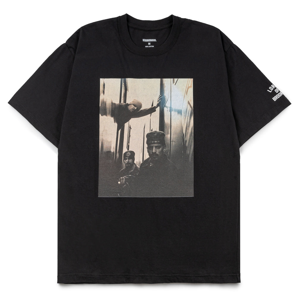 Neighborhood NH x Lordz of Brooklyn. SS 1 Tee | Black – CROSSOVER