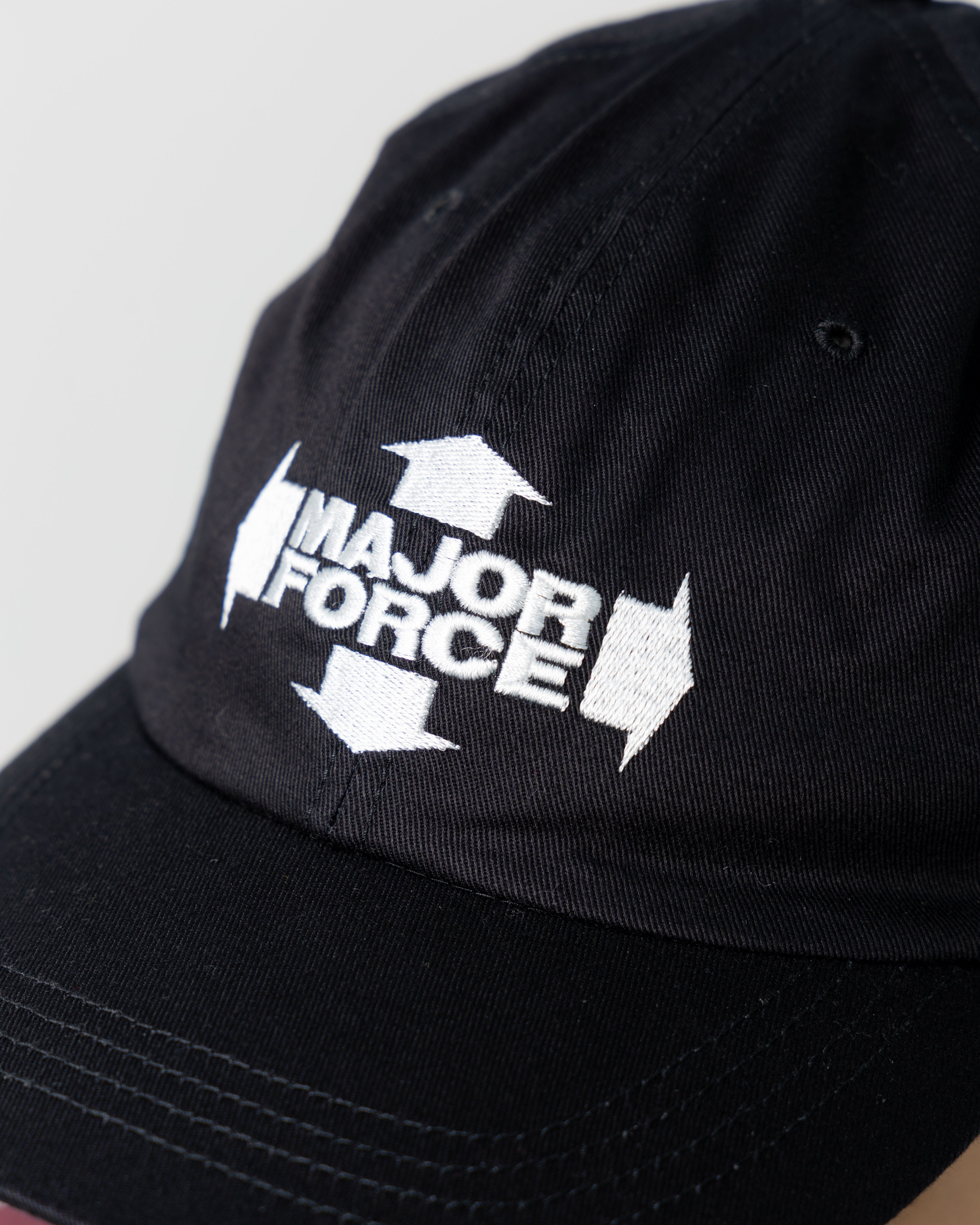 日本正規品 Black NH X - Dad Cap MAJOR FORCE NEIGHBORHOOD