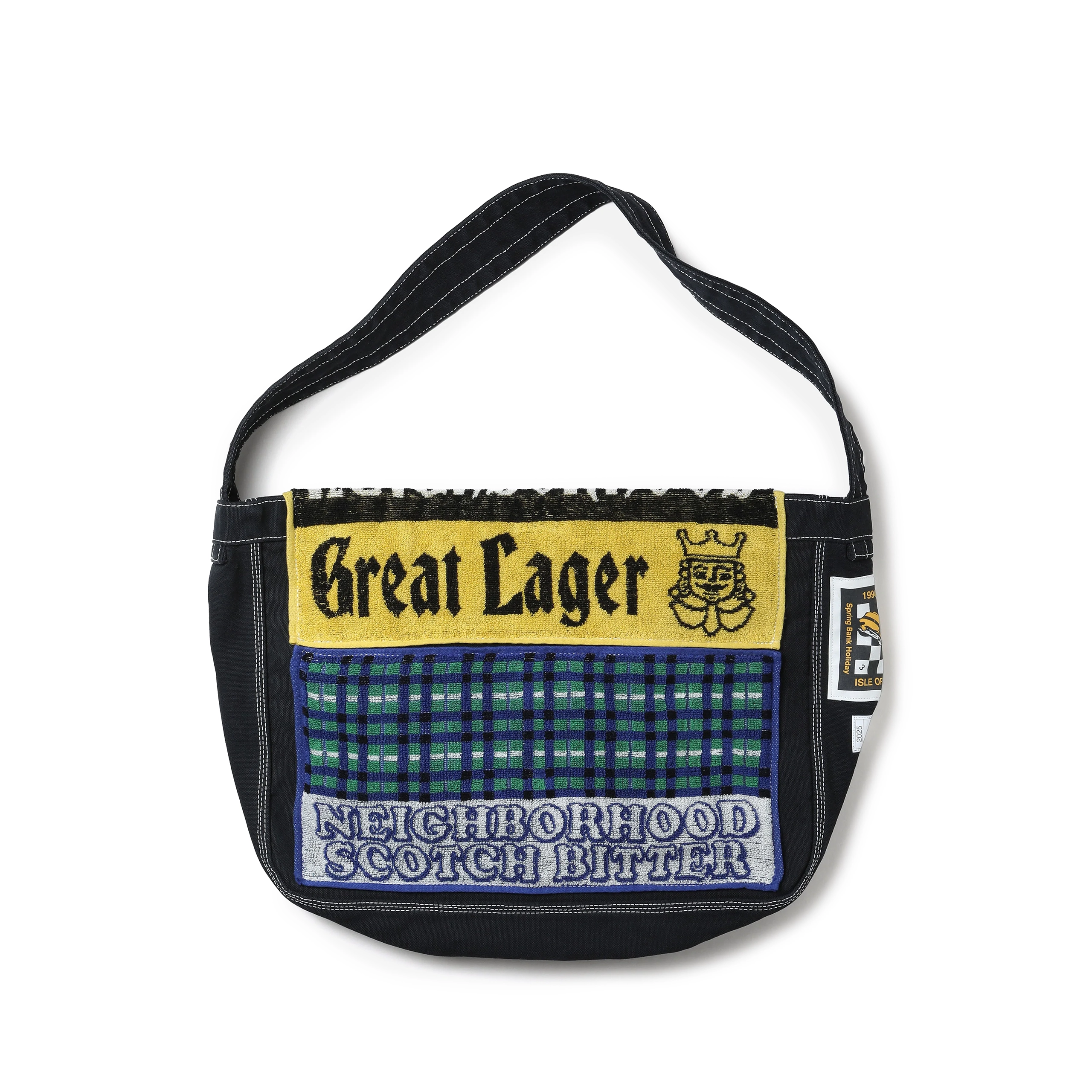 Neighborhood Black Newspaper Bag Neighborhood NEIGHBORHOOD 