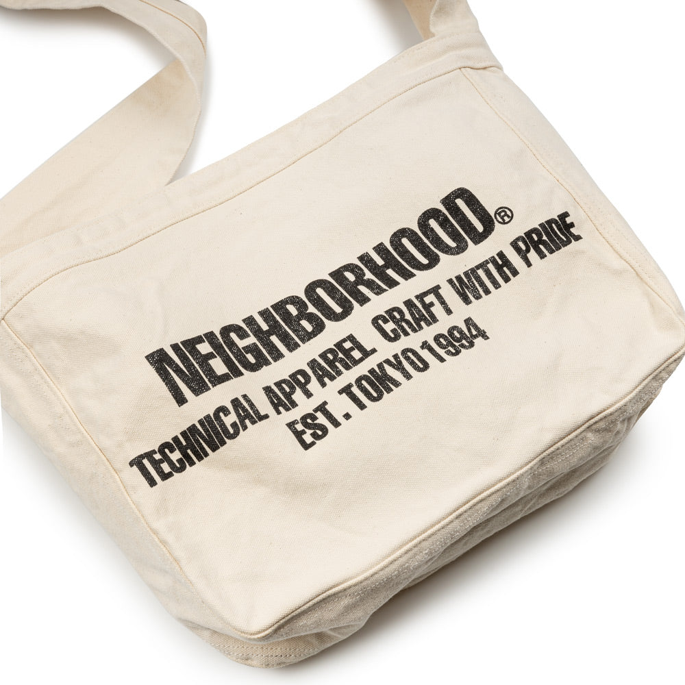 Neighborhood Newspaper Bag | Natural – CROSSOVER