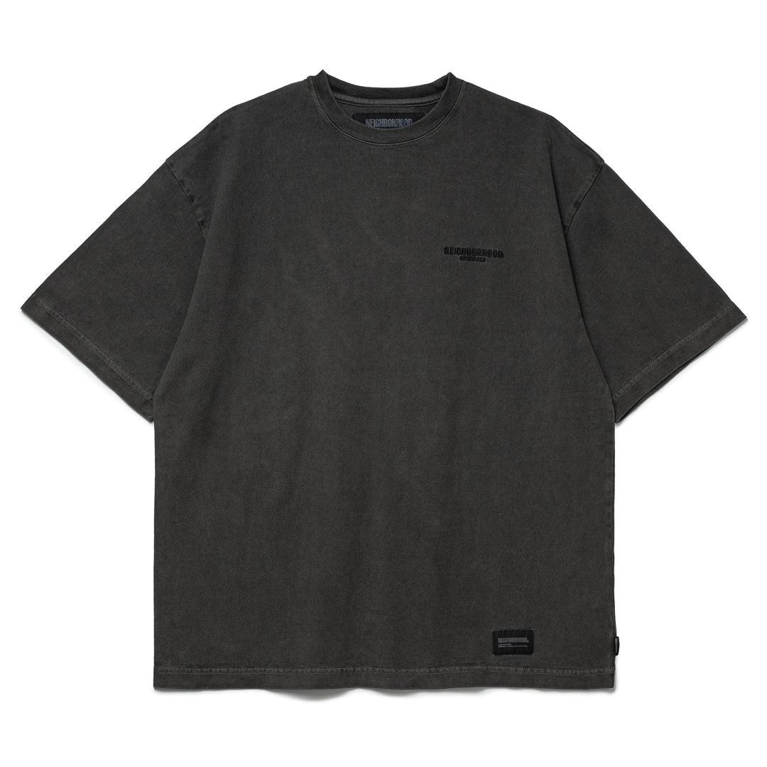 Neighborhood Pigment Dyed Crewneck Tee | Black Neighborhood Pigment Dyed Crewneck Tee | Black