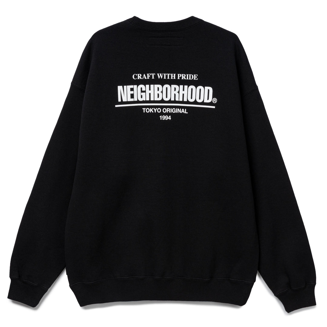 トップス PLAIN CREWNECK VEST / NEIGHBORHOOD Neighborhood Plain Crewneck Sweat | Black