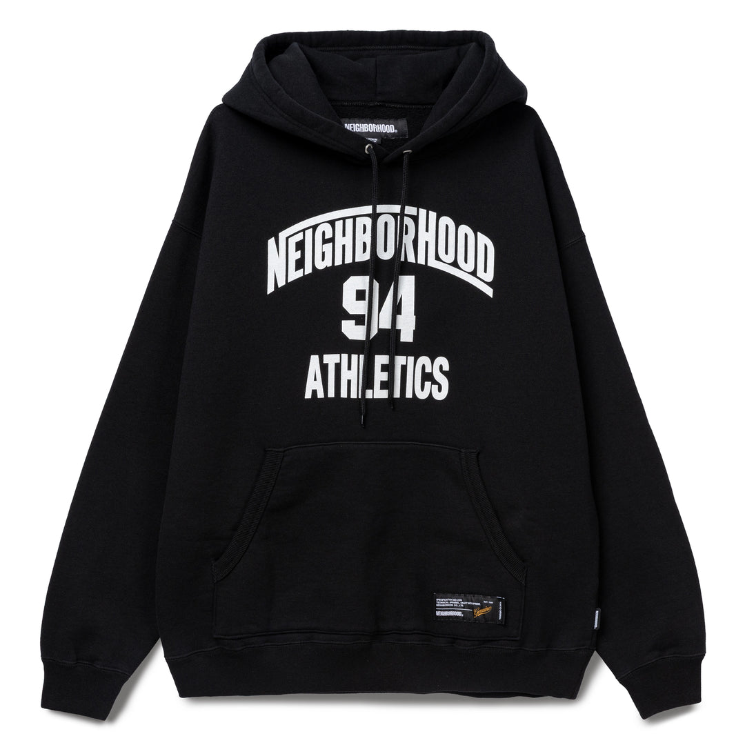 NEIGHBORHOOD OT . SWEAT HOODIE LS●150● Neighborhood Plain LS Sweat Hoodie | Black