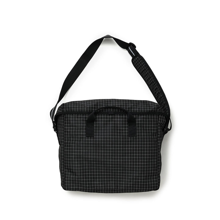 Reflective Messenger Bag | Black