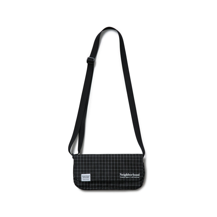 Reflective Mini Shoulder Bag | Black