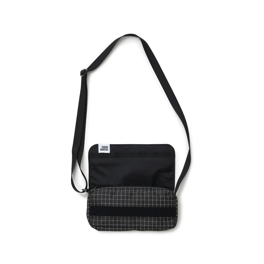 Reflective Mini Shoulder Bag | Black