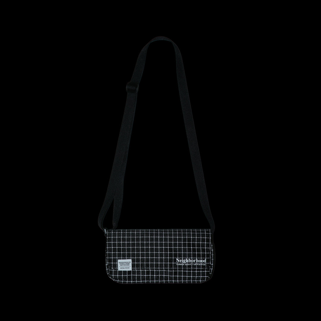 Reflective Mini Shoulder Bag | Black