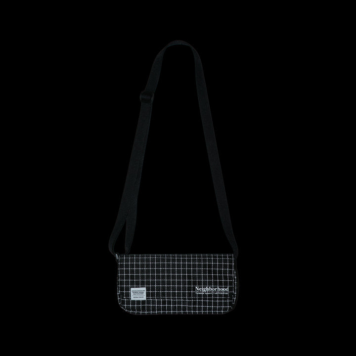 Reflective Mini Shoulder Bag | Black
