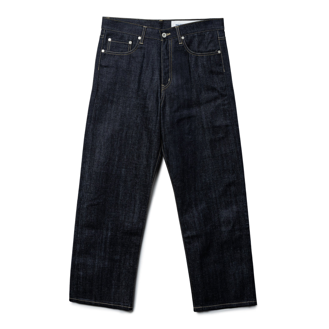 Rigid Denim Full Cut Pants | Indigo