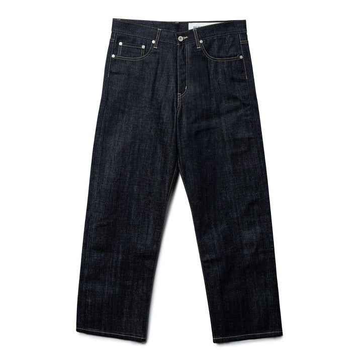 Rigid Denim Full Cut Pants | Indigo