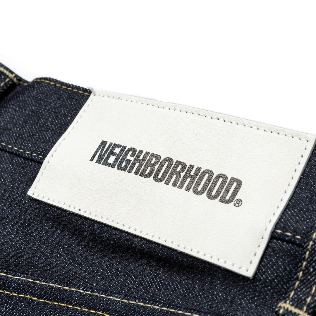 Rigid Denim Full Cut Pants | Indigo