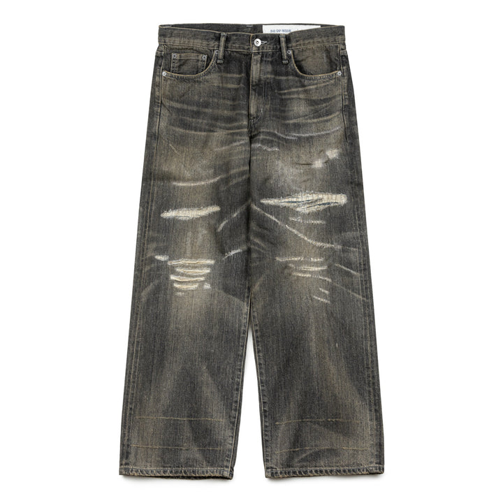 Savage Denim DP Wide Pants | Black