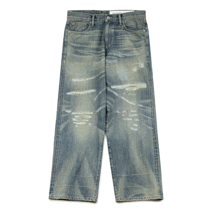 Savage Denim DP Wide Pants | Indigo