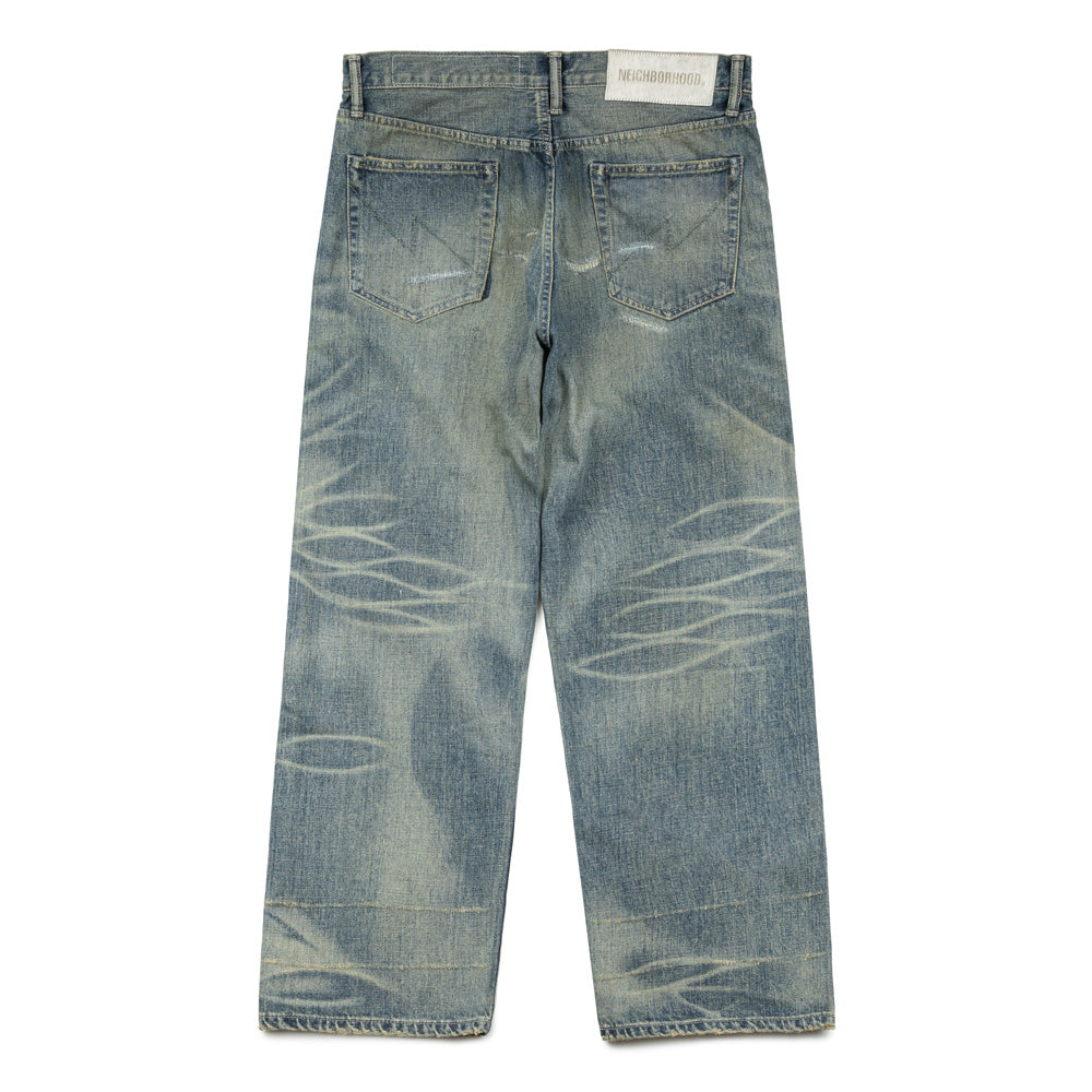 Savage Denim DP Wide Pants | Indigo