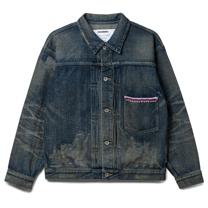 Savage Denim Type-1 Jacket | Indigo