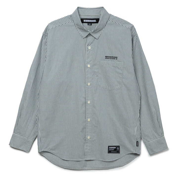 Stripe Shirt LS | Light Blue