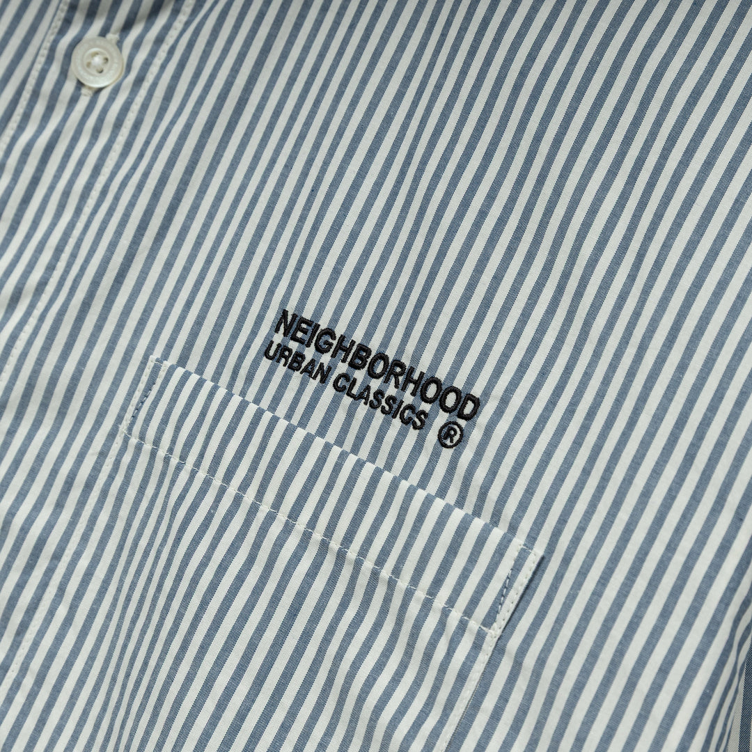 Stripe Shirt LS | Light Blue