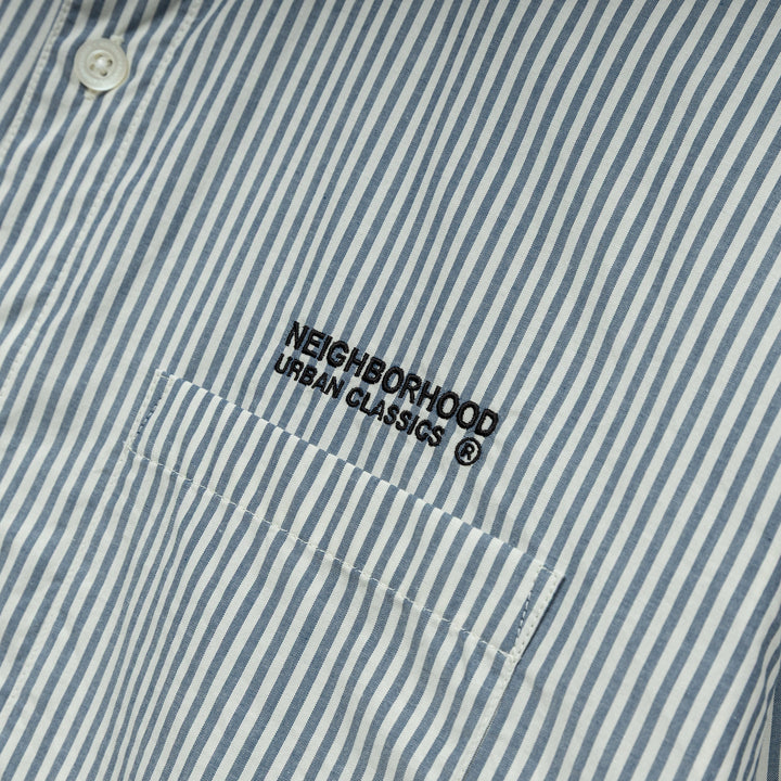 Stripe Shirt LS | Light Blue