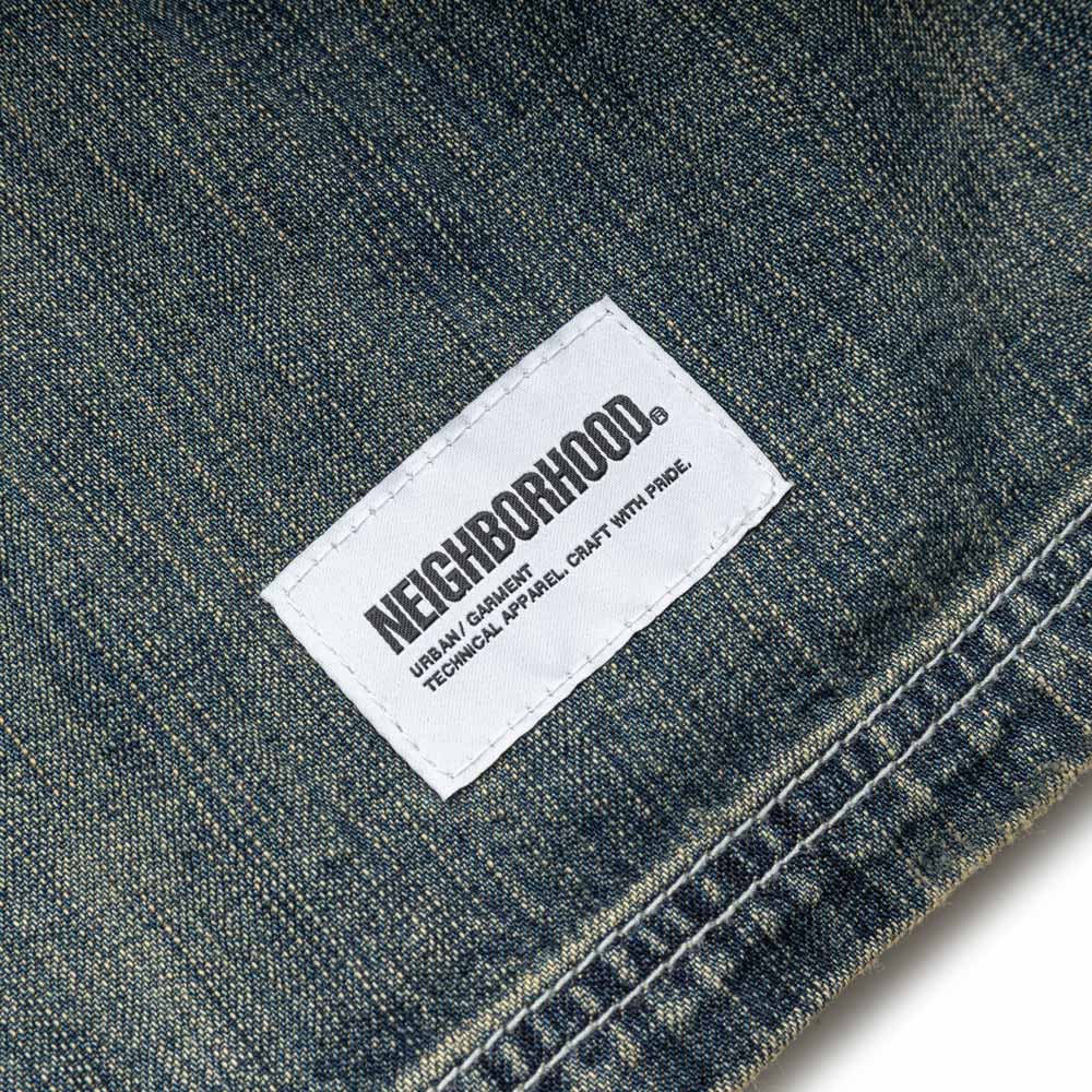 Washed Denim L/S Shirt | Indigo