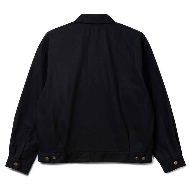 Zip Work Jacket | Black
