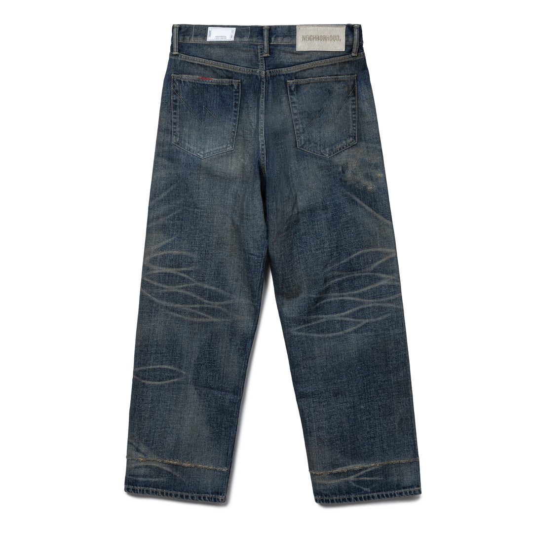 Savage Denim DP Wide Pants | Indigo