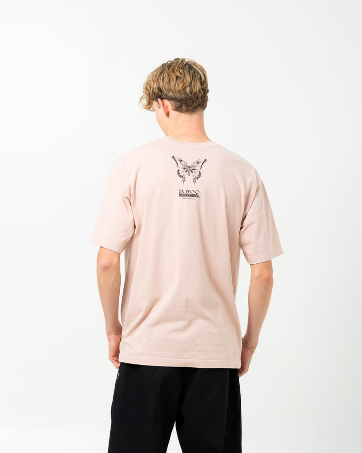 NH x Dr Woo . SS-1 Tee | Pink