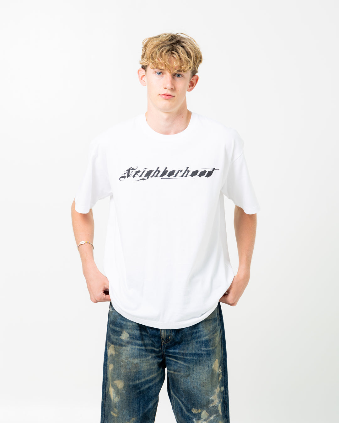 NH x Dr Woo . SS-2 Tee | White