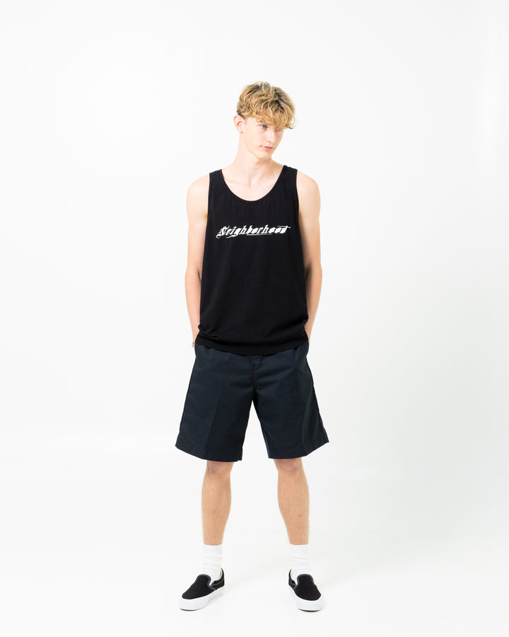 NH x Dr Woo . Tank Top | Black