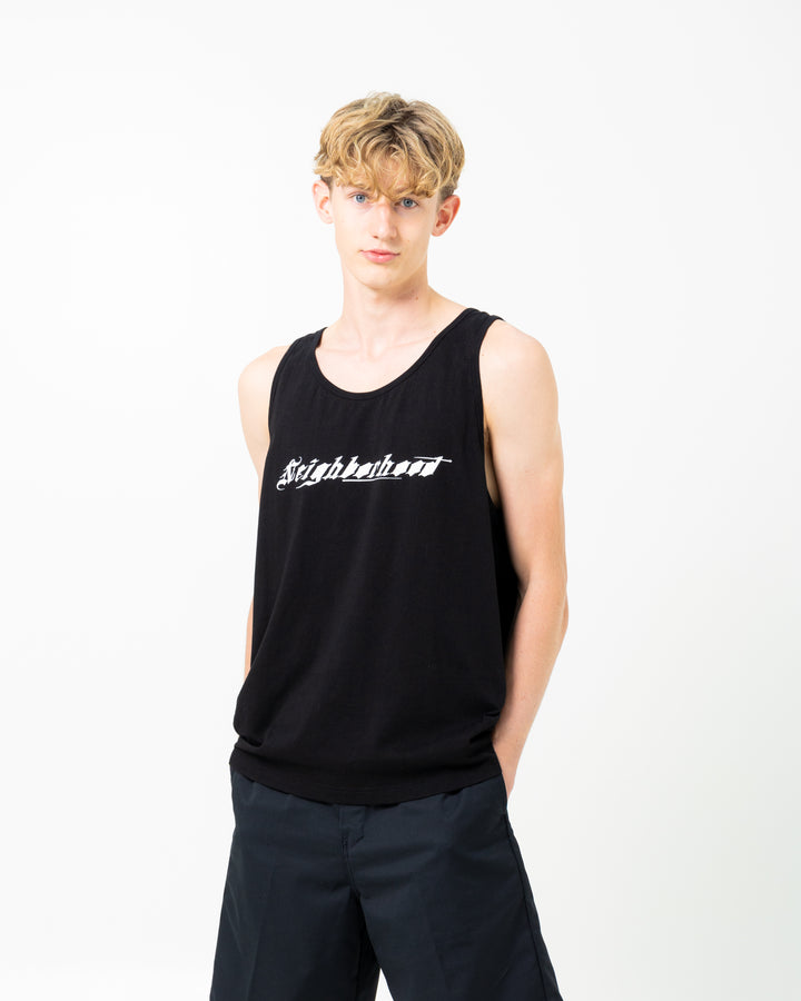 NH x Dr Woo . Tank Top | Black