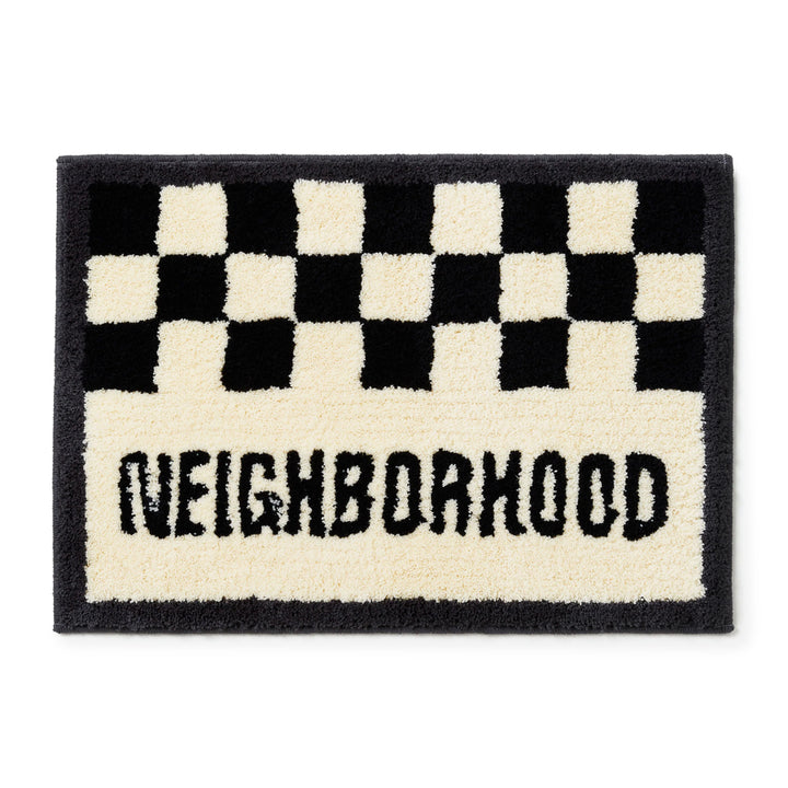 NH x Gallery 1950 . Checker Rug Mat | Black