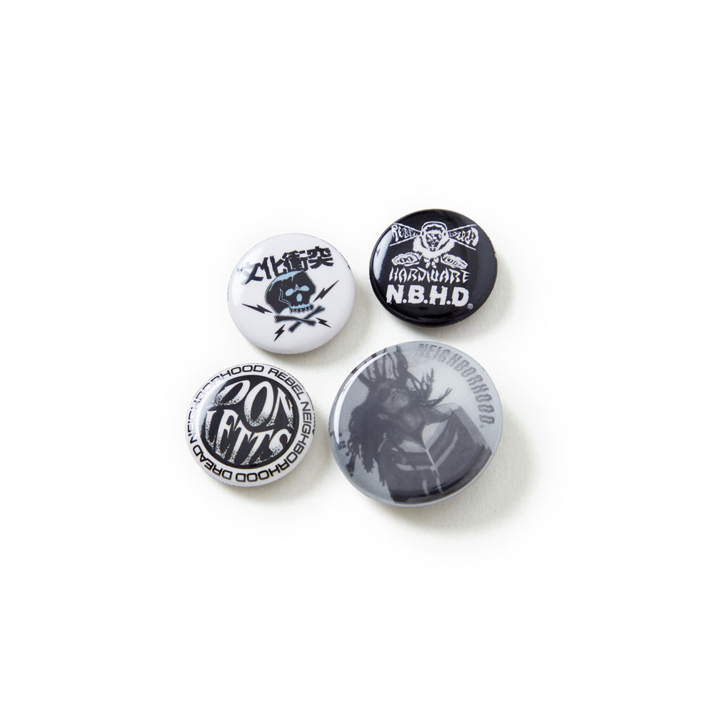 NH x Rebel Dread Hardware . Pin Button Set | Multi