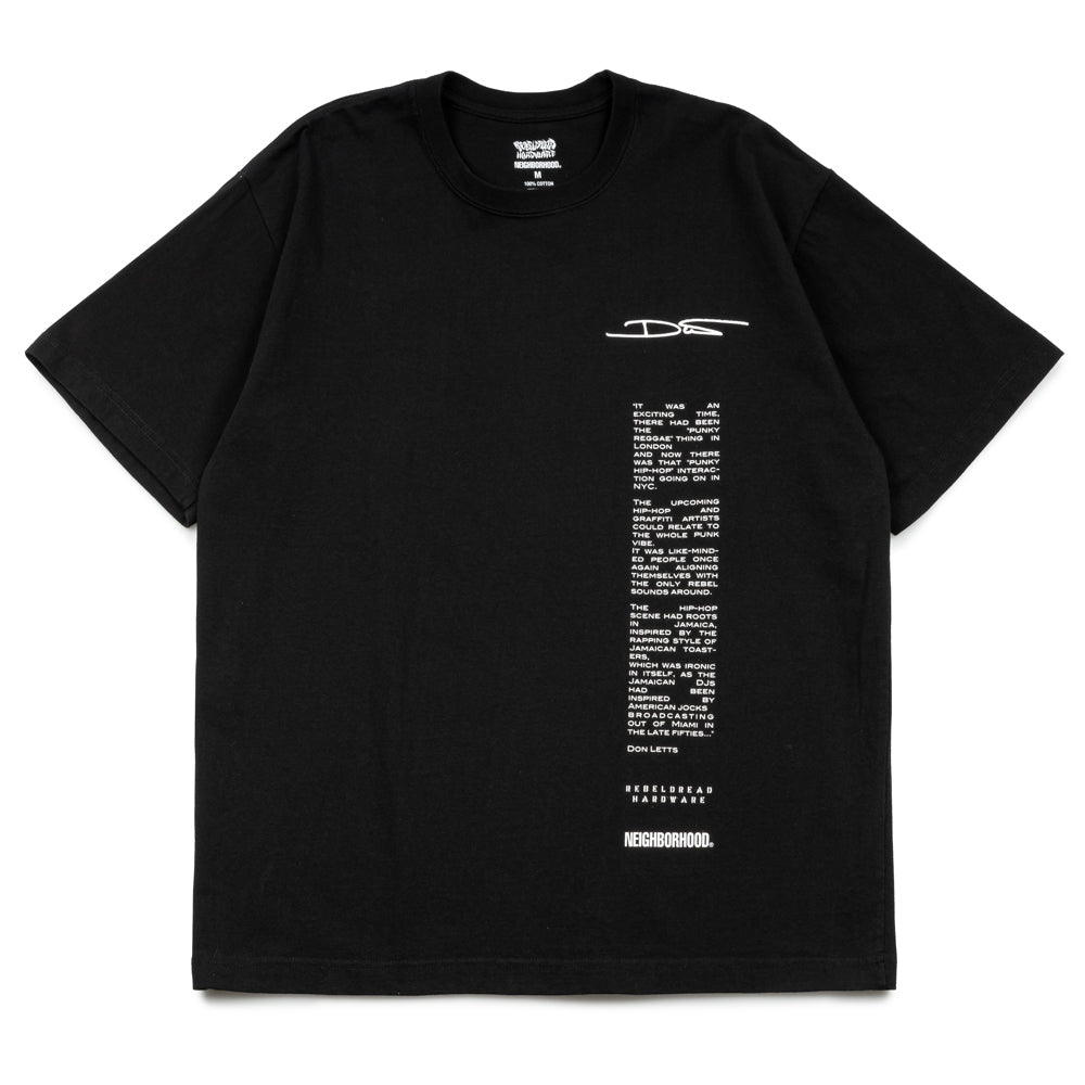 NH x Rebel Dread Hardware . SS-2 Tee | Black