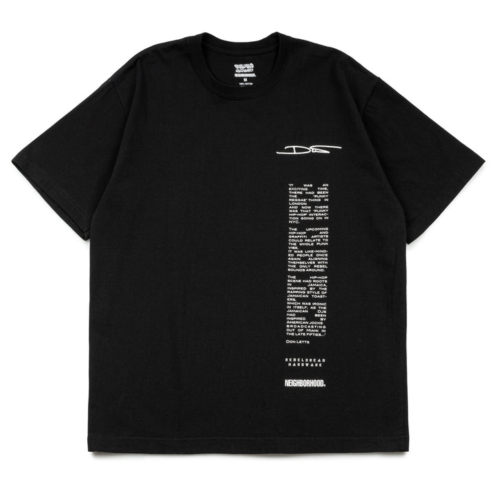 NH x Rebel Dread Hardware . SS-2 Tee | Black