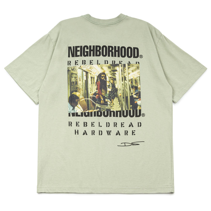 NH x Rebel Dread Hardware . SS-2 Tee | Sage Green