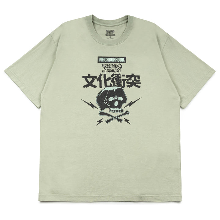 NH x Rebel Dread Hardware . SS-3 Tee | Sage Green