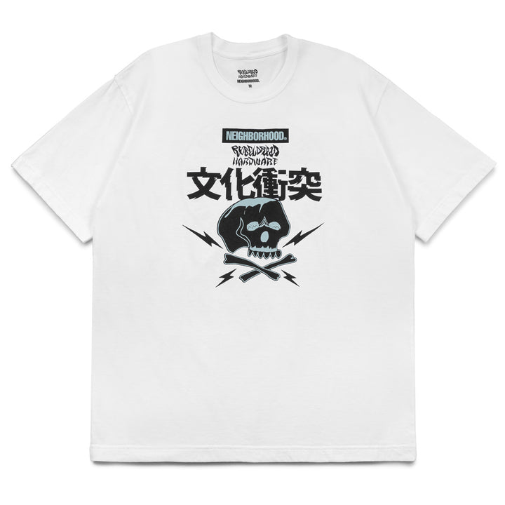 NH x Rebel Dread Hardware . SS-3 Tee | White