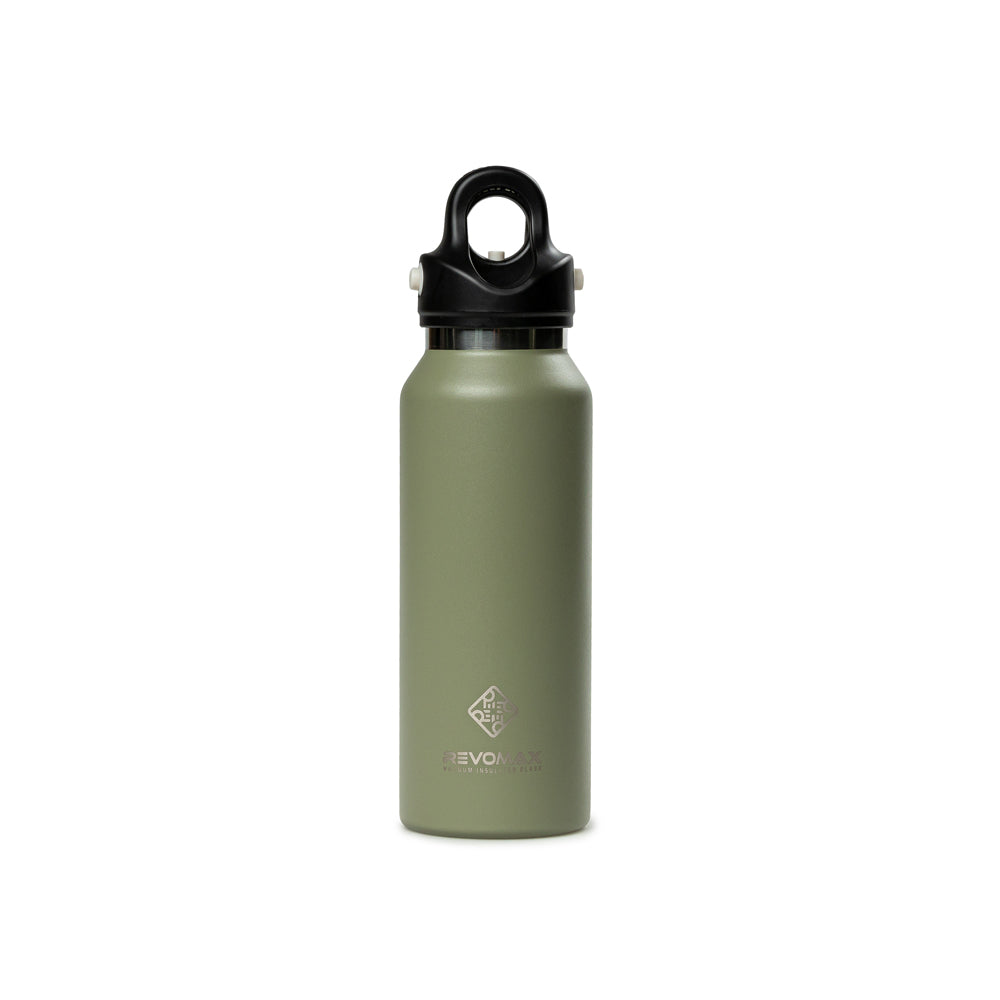 NH x Revomax . Vacuum Insulated Bottle 12oz Slim | Olive Drab