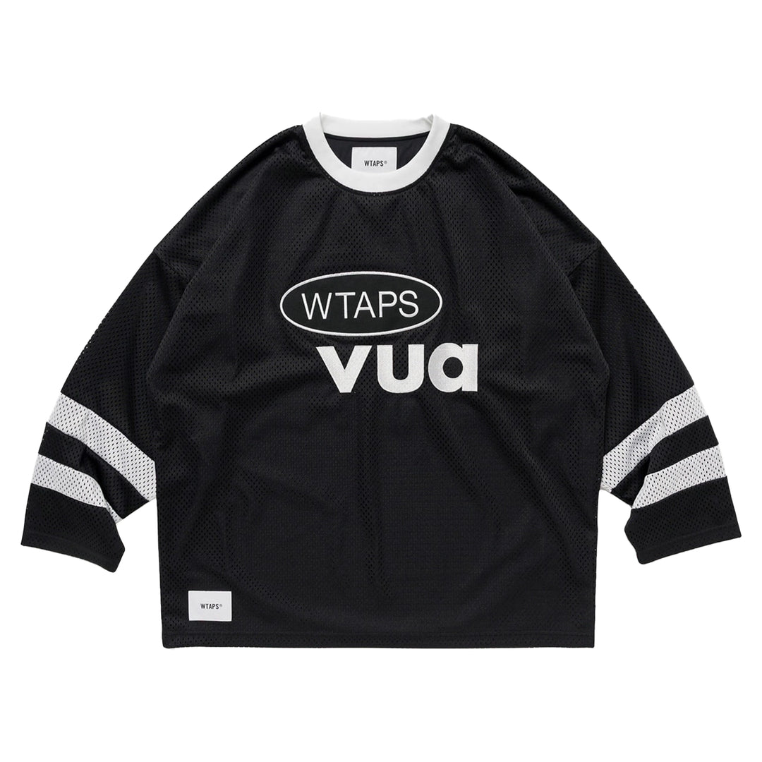 WTAPS Netminder / LS / Poly | Black WTAPS Netminder / LS / Poly | Black