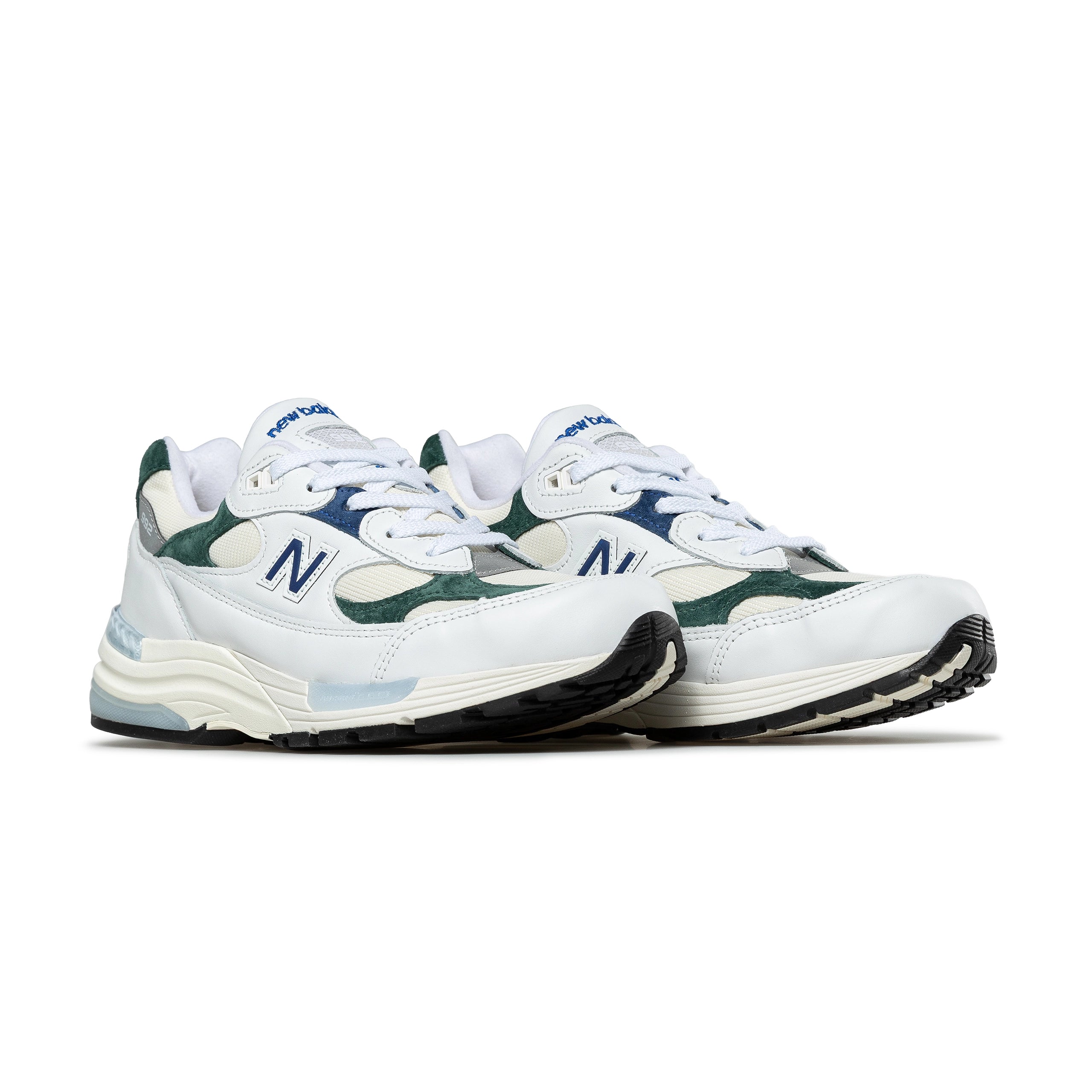 New Balance 992ホワイト/グリーン New Balance 992 Made in USA 